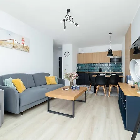 Stylowy Z Balkonem Parkingiem Oraz Strefa Wellness By Renters Apartment Dziwnow